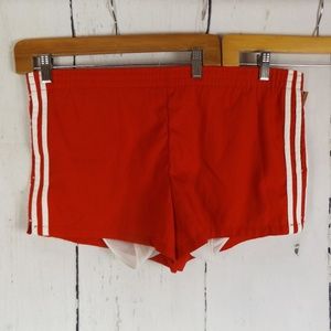Men's Vintage Jantzen Jogging Swim Shorts Red NWT